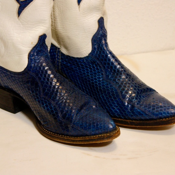 Dan Post mens snakeskin boots - Picture 8 of 9